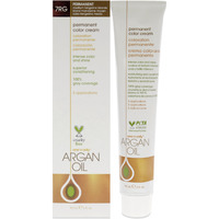 Argan Oil Permanent Color Cream - 7RG Medium Tangerine Blonde by One n Only for Unisex - 3 oz Hair Color