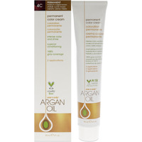 Argan Oil Permanent Color Cream - 4C Medium Copper Brown by One n Only for Unisex - 3 oz Hair Color