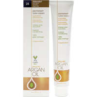 Argan Oil Permanent Color Cream - 2B Blue Black by One n Only for Unisex - 3 oz Hair Color