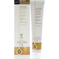 Argan Oil Permanent Color Cream - 4CP Medium Cappuccino Brown by One n Only for Unisex - 3 oz Hair Color