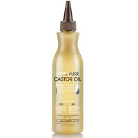 GIOVANNI Smoothing Castor Oil - 100% Pure, All Hair Types, Naturally Nourish Skin, Moisturize Hair & Scalp, Reduces Frizz & Helps Rebond Split Ends - 8.5 oz