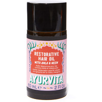 Restorative Hair Oil with Amla and Neem by AyurVita for Unisex - 2 oz Oil