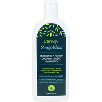 Canviiy ScalpBliss Moisture + Repair Organic-Based Shampoo, Moisturizing Gentle Deep-Clean Powered by Natural Antioxidants and Minerals to Clarify Impurities, 12 Fl Oz (Pack of 1)