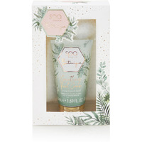 Spa Botanique Fluffy Sock Set by Style and Grace for Women - 2 Pc 1.7oz Foot Lotion, Fluffy Socks