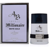 Spirit Millionaire White Gold by Lomani for Men - 3.3 oz EDP Spray