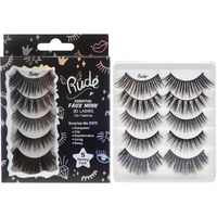 Essential Faux Mink 3D Lashes - Surprise Me by Rude Cosmetics for Women - 5 Pair Eyelashes