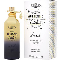 Cuba Authentic Dark by Cuba for Men - 3.3 oz EDT Spray