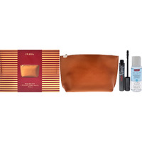 Vamp! All in One and Two-Phase Make-Up Remover Set by Pupa Milano for Women - 3 Pc 0.30oz Vamp! All in One Mascara - 101 Black, 1.69oz Two-Phase Make-Up Remover, Beauty Bag