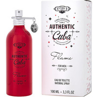 Cuba Authentic Flame by Cuba for Men - 3.3 oz EDT Spray