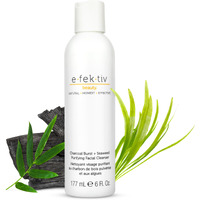 Charcoal Burst Plus Seaweed Purifying Facial Cleanser by e.fek.tiv for Unisex - 6 oz Cleanser