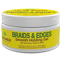 Taliah Waajid Protective Styles Braids & Edges Smooth Holding Gel | Extreme Hold, Smooths & Tames Frizz | No Flaking or Drying 8oz
