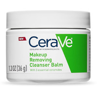 CeraVe Cleansing Balm for Sensitive Skin | Hydrating Makeup Remover with Ceramides and Plant-based Jojoba Oil for Face | Non-Comedogenic Fragrance Free Non-Greasy |1.3 Ounces