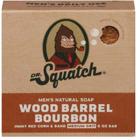 Doctor Squatch - Bar Soap Men Wood Barrel Bourbon - 1 Each-5 Ounces
