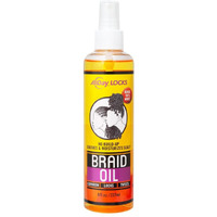 AllDay Locks Braid Oil | Soothes, Moisturizes Dry & Itchy Scalp | Nourishing, Soothing, Protecting Oil | Rejuvenates & Refreshes Braids, Locks, Twists, Cornrows | 8 oz