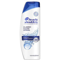 Head and Shoulders Dandruff Shampoo, Anti-Dandruff Treatment, Classic Clean for Daily Use, Paraben Free, 12.5 oz