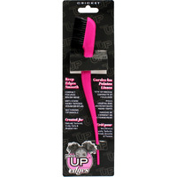 Amped Up Edges Brush - Pink by Cricket for Unisex - 1 Pc Hair Brush