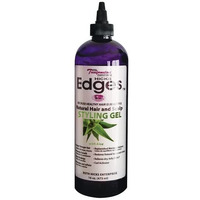 Hicks Edges Natural Hair and Scalp Styling Gel with Aloe - 16 oz