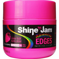 Shine 'n Jam Rainbow Edges | Strawberry - 4 Fl Oz (Pack of 2)