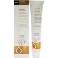 Argan Oil Permanent Color Cream - 5GM Light Root Beer Brown by One n Only for Unisex - 3 oz Hair Color