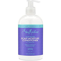 SheaMoisture Scalp Moisture Conditioner Aloe Butter & Vitamin B3 for Moisturized Hair Fair Trade, Sulfate-Free 13oz