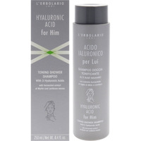 Hyaluronic Acid for Him Toning Shower Shampoo by LErbolario for Men - 8.4 oz Shampoo