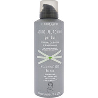Hyaluronic Acid Shaving Foam by LErbolario for Men - 6.7 oz Foam