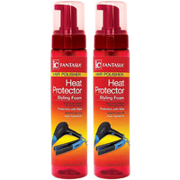 Fantasia Hair Polisher Heat Protector Styling Foam 8.5 fl oz (Pack of 2)