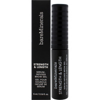 Strength and Length Serum-Infused Brow Gel - Chestnut by bareMinerals for Women - 0.16 oz Eyebrow Gel