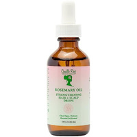 Camille Rose Rosemary Oil Strengthening Hair and Scalp Drops | 1.9 fl oz | Castor Oil, Peppermint & Rosemary Essential Oils | Encourage Hair Growth & Strengthen | Natural Hair Oil Dry Scalp