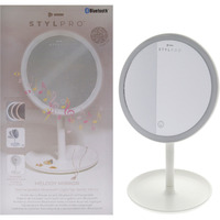 Stylpro Melody Rechargeable Bluetooth Mirror by Stylideas for Women - 1 Pc Mirror