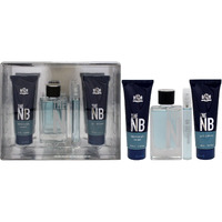 Prestige The New Brand by New Brand for Men - 4 Pc Gift Set 3.3oz EDT Spray, 0.5oz EDT Spray , 4.4oz Shower Gel, 4.4oz After Shave