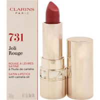 Joli Rouge Satin Lipstick - 731 Rose Berry by Clarins for Women - 0.1 oz Lipstick