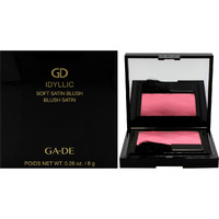 Idyllic Soft Satin Blush Powder - 46 Pacific Pink by GA-DE for Women - 0.28 oz Blush