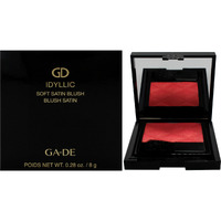 Idyllic Soft Satin Blush Powder - 47 Sunset Vibes by GA-DE for Women - 0.28 oz Blush