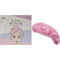 Very Necessary Satin Hair Towel - Pink by Aria Beauty for Women - 1 Pc Towel