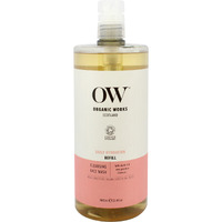 Daily Hydration Cleansing Face Wash by Organic Works for Women - 33.8 oz Cleanser (Refill)
