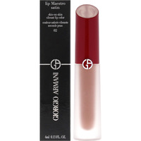 Lip Maestro Satin Lipstick - 02 Weekend Getaway by Giorgio Armani for Women - 0.13 oz Lipstick
