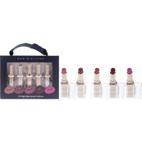 High-Shine Lipstick Collection by Paris Hilton Cosmetics for Women - 5 x 0.13 oz Lipstick