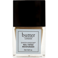 Sheer Wisdom Nail Tinted Moisturizer - Medium by Butter London for Women - 0.2 Nail Polish