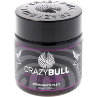 Play Hard Paste - Strong Matte by Crazy Bull Hair for Men - 3.38 oz Paste
