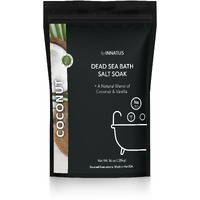 Dead Sea Soothing Bath Salt Soak with 21 Minerals ?Relaxing, Detoxifying, and Nourishing for Skin ?14oz, Infused with Eucalyptus & Rosemary Oils ?Rejuvenate Mind & Body.