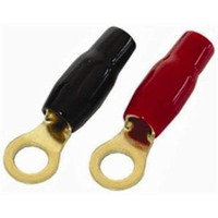 RING TERMINAL 4GA. AUDIOPIPE GOLD(PBTR4)OR PLATINUM(PBTRP4)