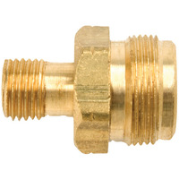 ADAPTER+SHUTOFF LP 9/16"(Pack of 1)