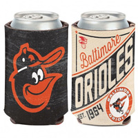 Baltimore Orioles Can Cooler Vintage Design Special Order