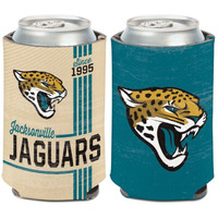 Jacksonville Jaguars Can Cooler Vintage Design Special Order