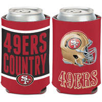 San Francisco 49ers Can Cooler Slogan Design - Special Order