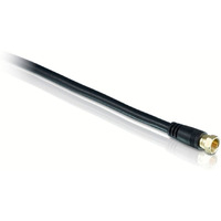 Philips SWV2154W/27 RG6 Coaxial Cable (12 Feet, Black) (Discontinued by Manufacturer)