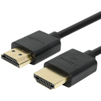 Cmple - Ultra Slim High Speed HDMI Cable HDMI 2.0 HDTV Cable - Supports Ethernet 3D 4K and Audio Return  6 Feet