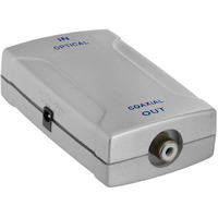 Optical Toslink Jack to Coaxial RCA Jack Digital Audio Converter