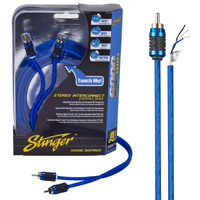 STINGER 3Ft. 2 Channel Shielded RCA Cable